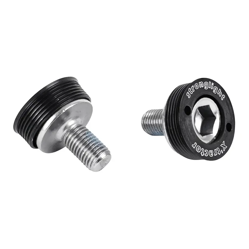 Vis De Boîtier De Pédalier Stronglight Compatible Fission (Vendu A La Paire Sur Carte)