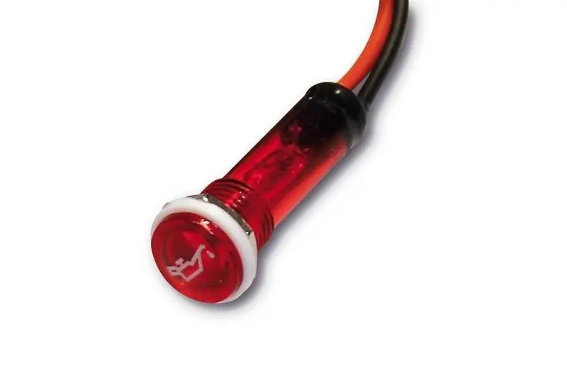 Voyant lumineux d'huile - ROUGE