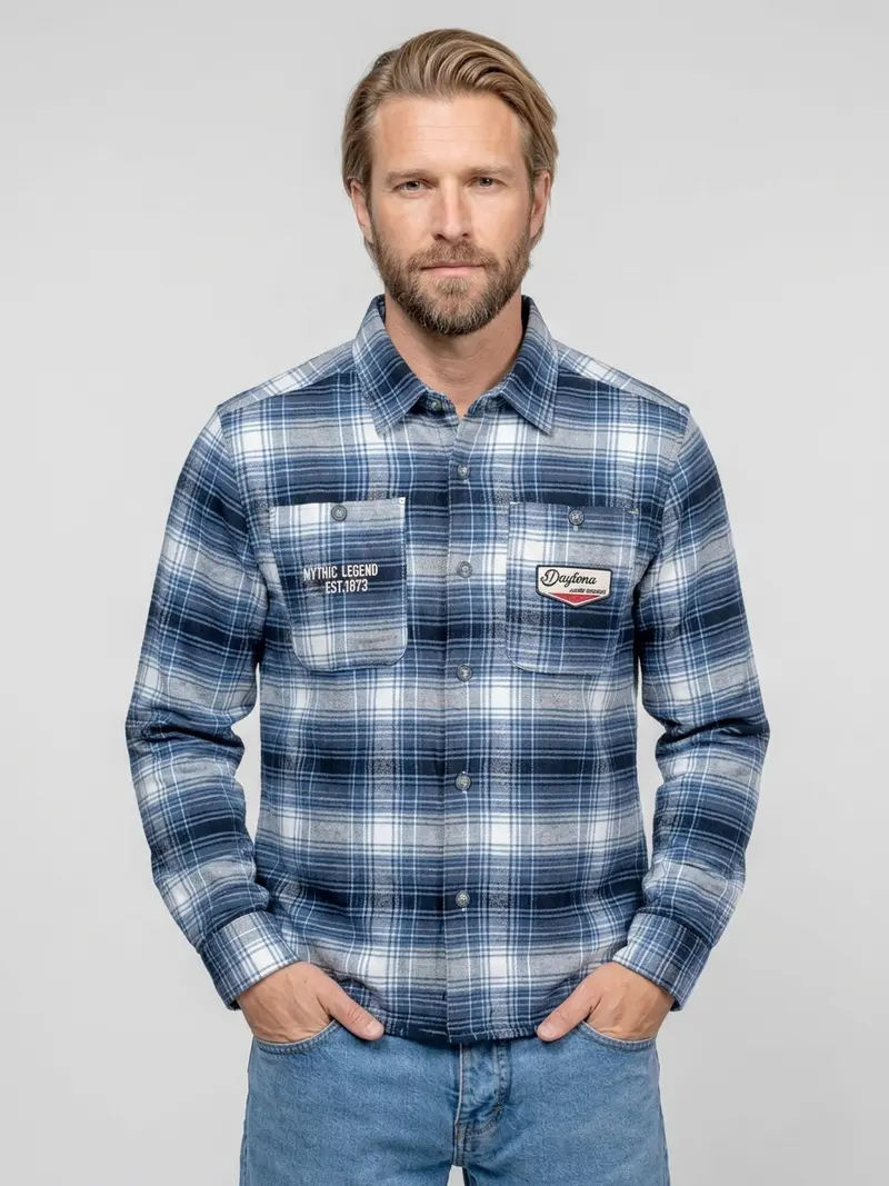 Wells - Chemise flanelle worker
